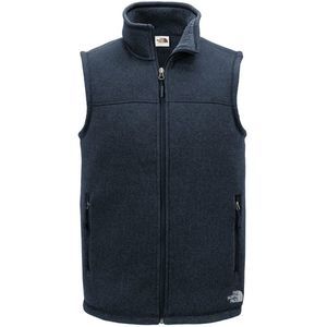 The North Face Men's Sweater Vest Fleece Sleeveless Full Zip Side Pockets Vest
